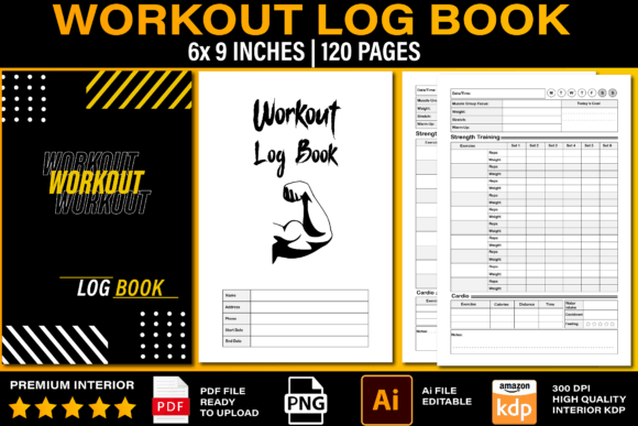 Download Workout Log Book Interior - Log book interior Collection