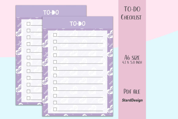 Download To-Do CheckList Printable 8 - Premium Bundle