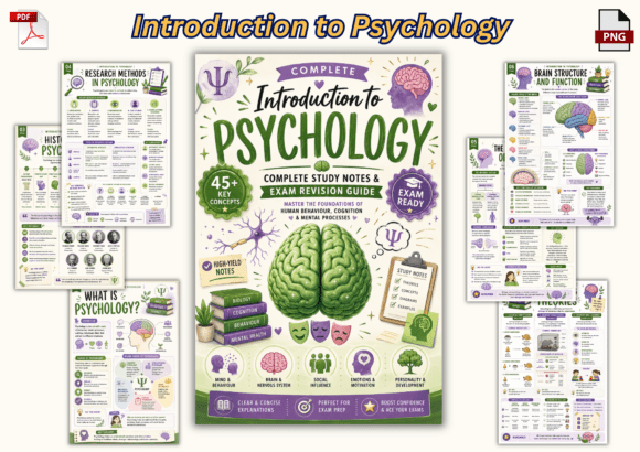 Download Psychology Study Notes &amp; Exam Revision - Psychology Collection