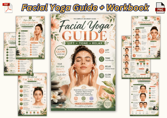 Download Facial Yoga Guide + Workbook - Workbook Collection