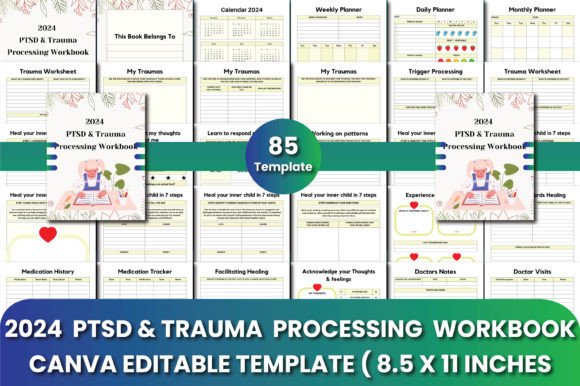 Download 2024 PTSD &amp; Trauma Processing Workbook - Workbook Collection