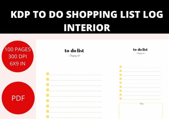 Download KDP SHOPPING LISTS to DO LIST INTERIOR - To do list interior Collection