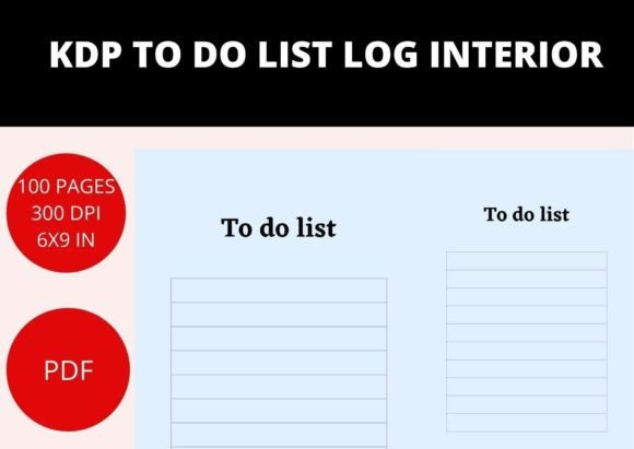 Download Kdp to Do List Interior Pdf - To do list interior Collection